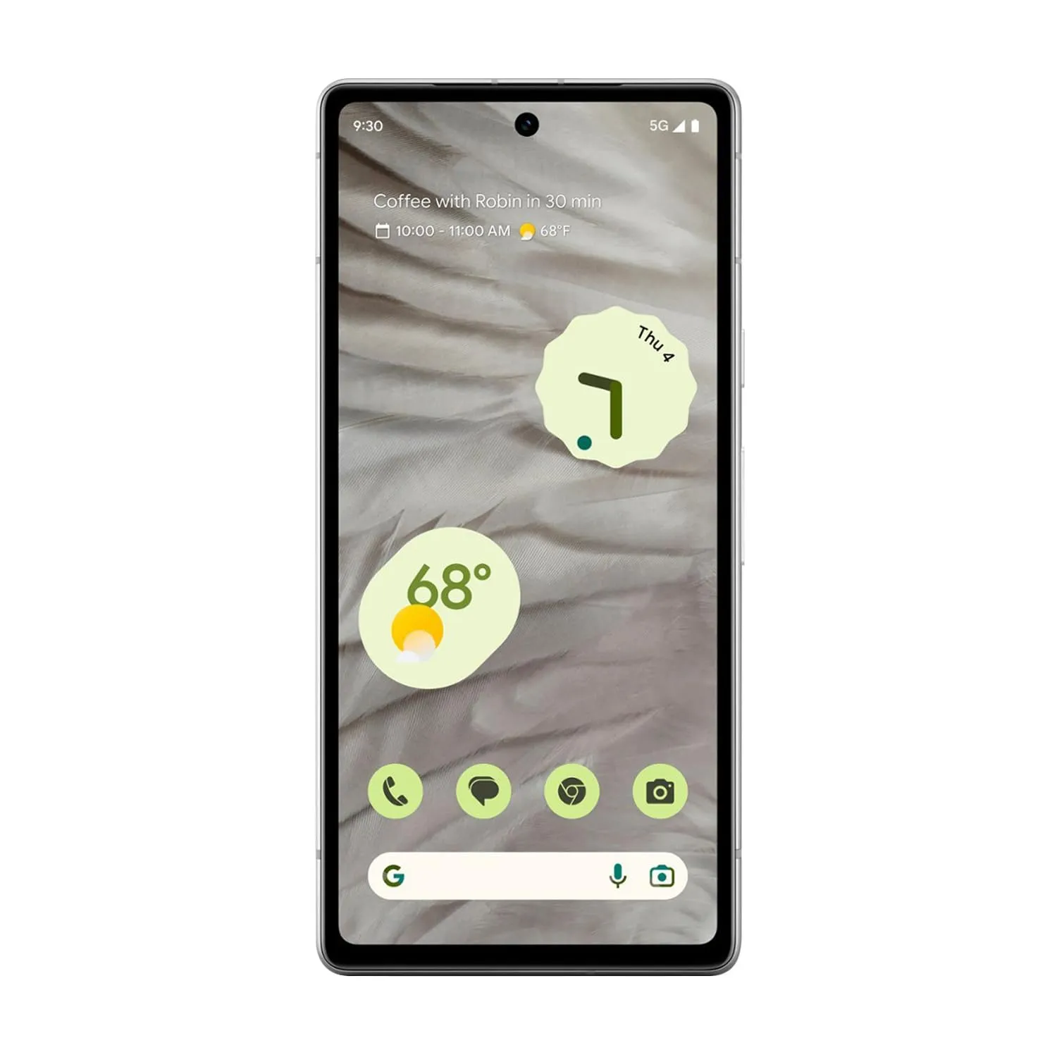 Pixel 7a display and camera
