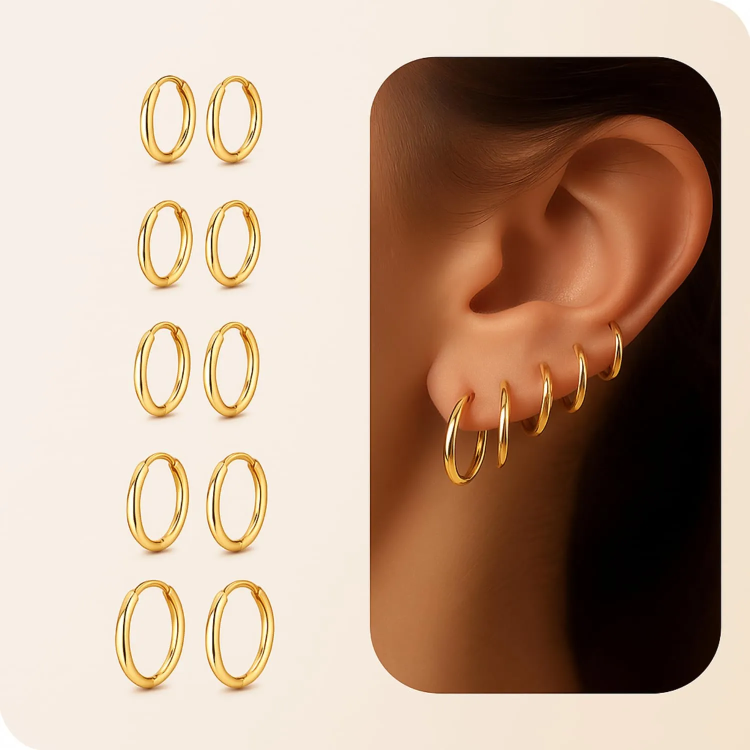 Styling Ideas for Hoop Earrings