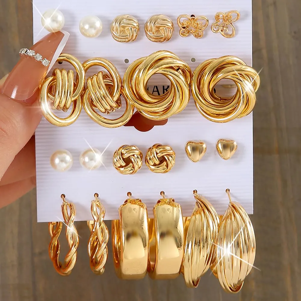 Stylish Earrings Combo Set