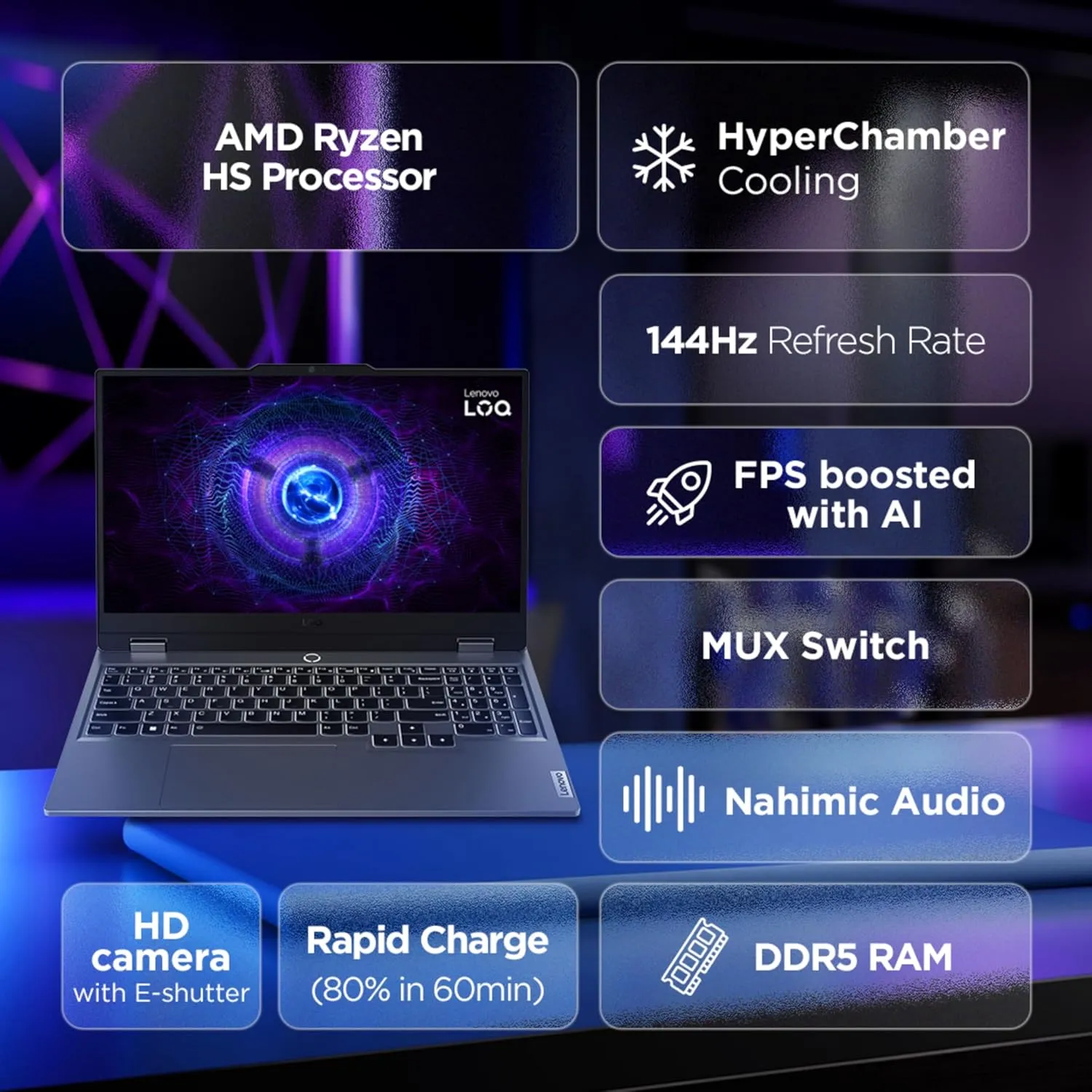 Lenovo Gaming Laptop Keyboard