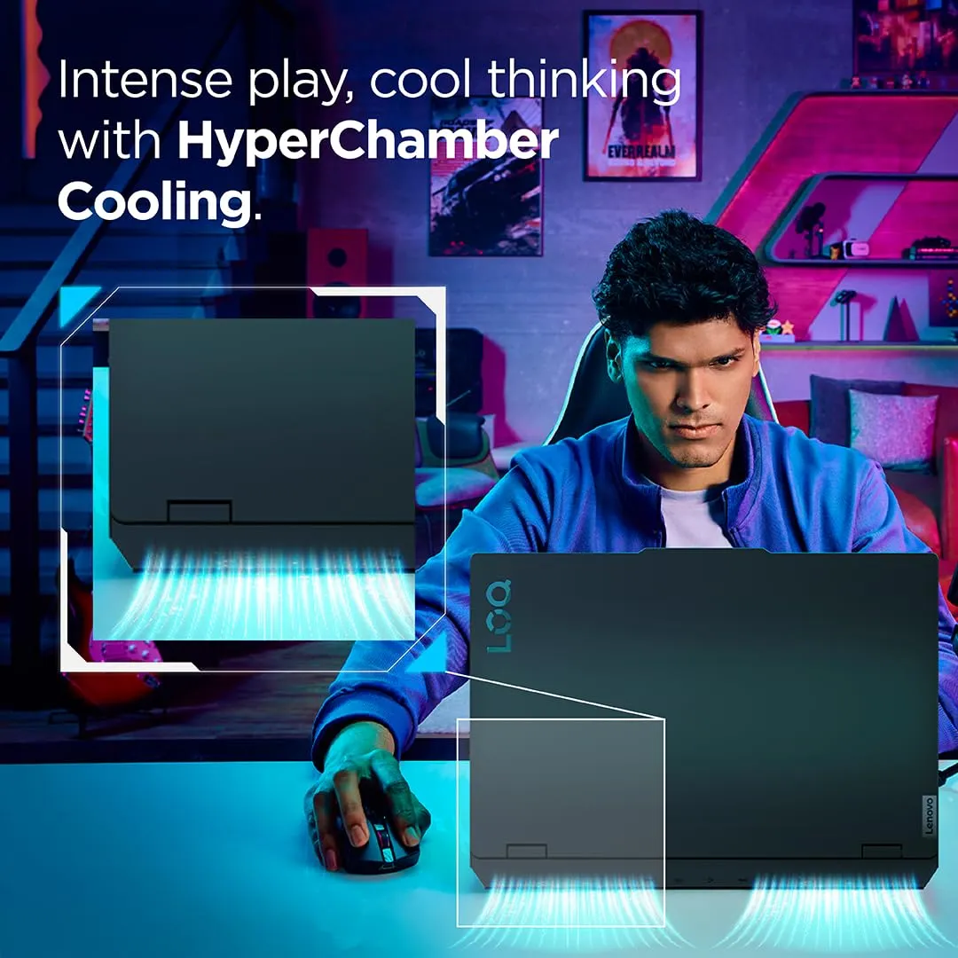 Lenovo Gaming Laptop Side View
