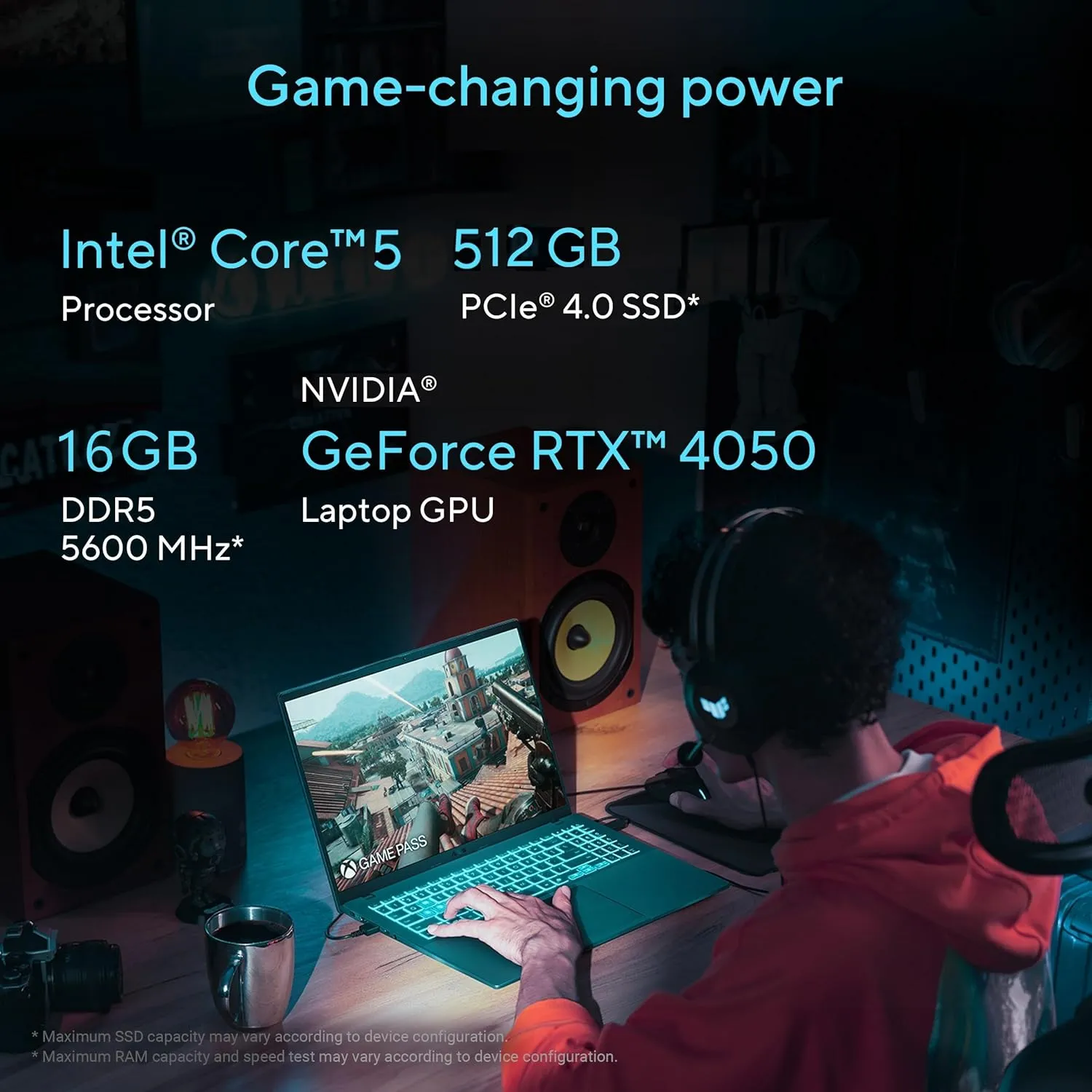 ASUS Gaming V16 Laptop Design