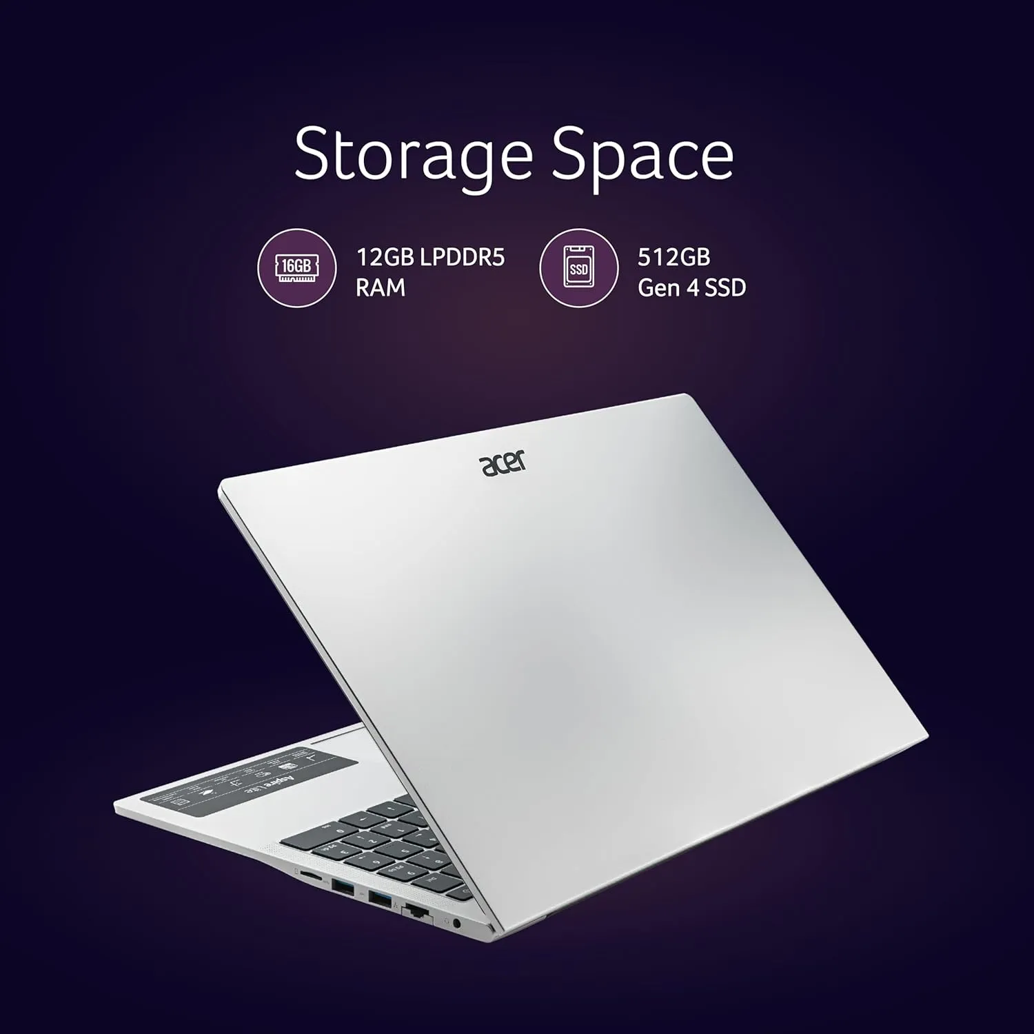 Acer Aspire Lite keyboard
