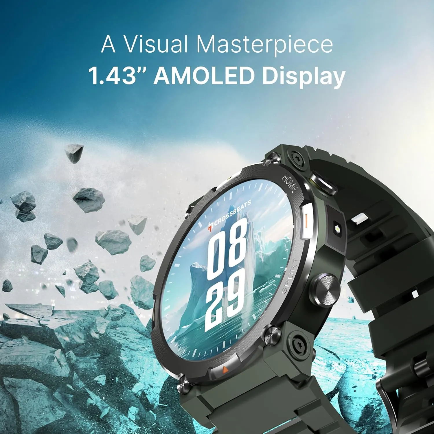 CrossBeats Everest 2.0 Smart Watch Features