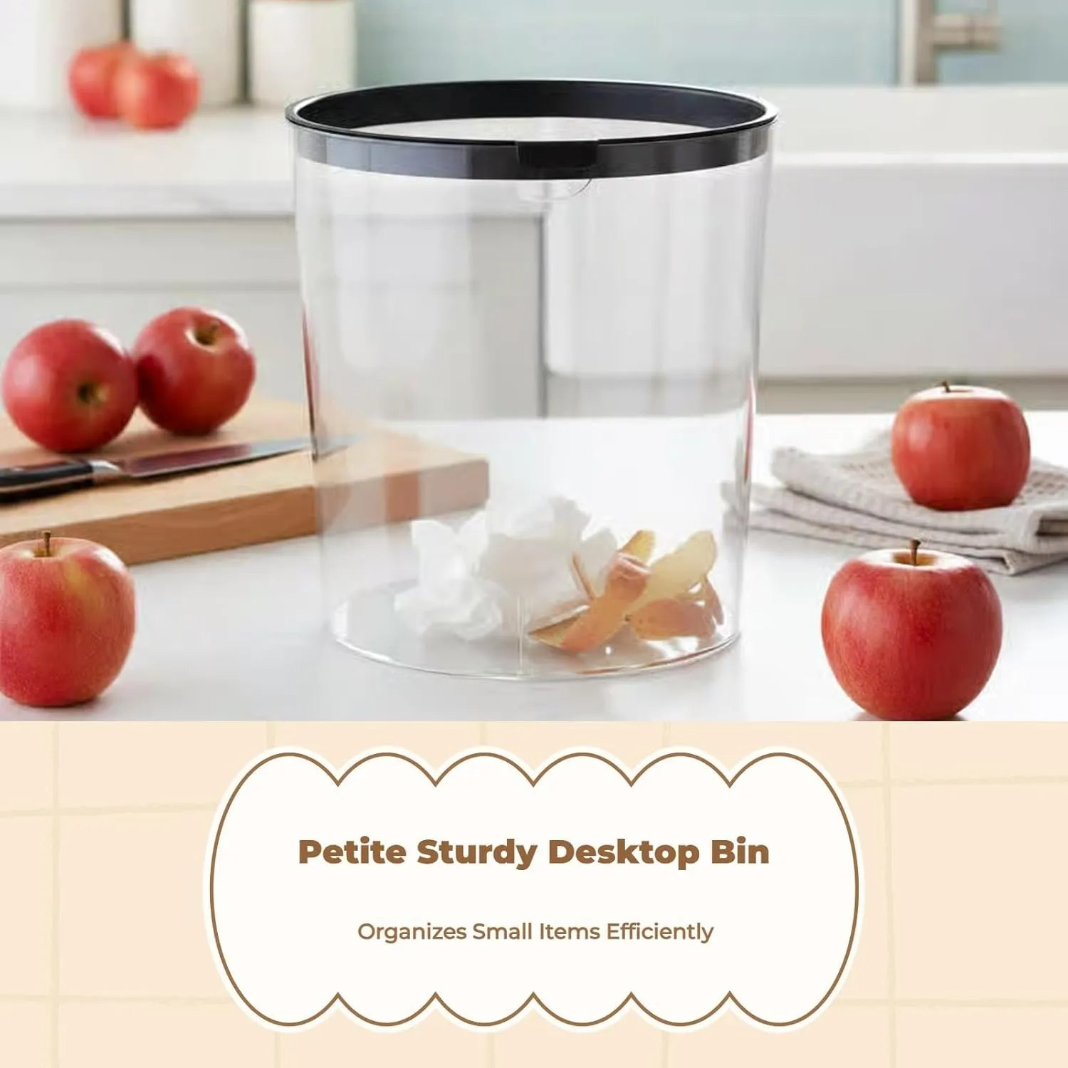 Mini Trash Can as a Multi-purpose Organizer