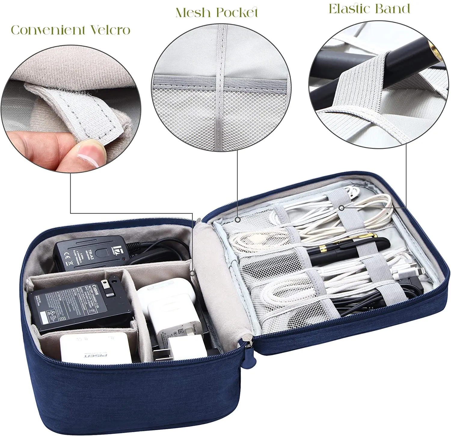 Compact Universal Carry Travel Gadget Bag Size and Portability