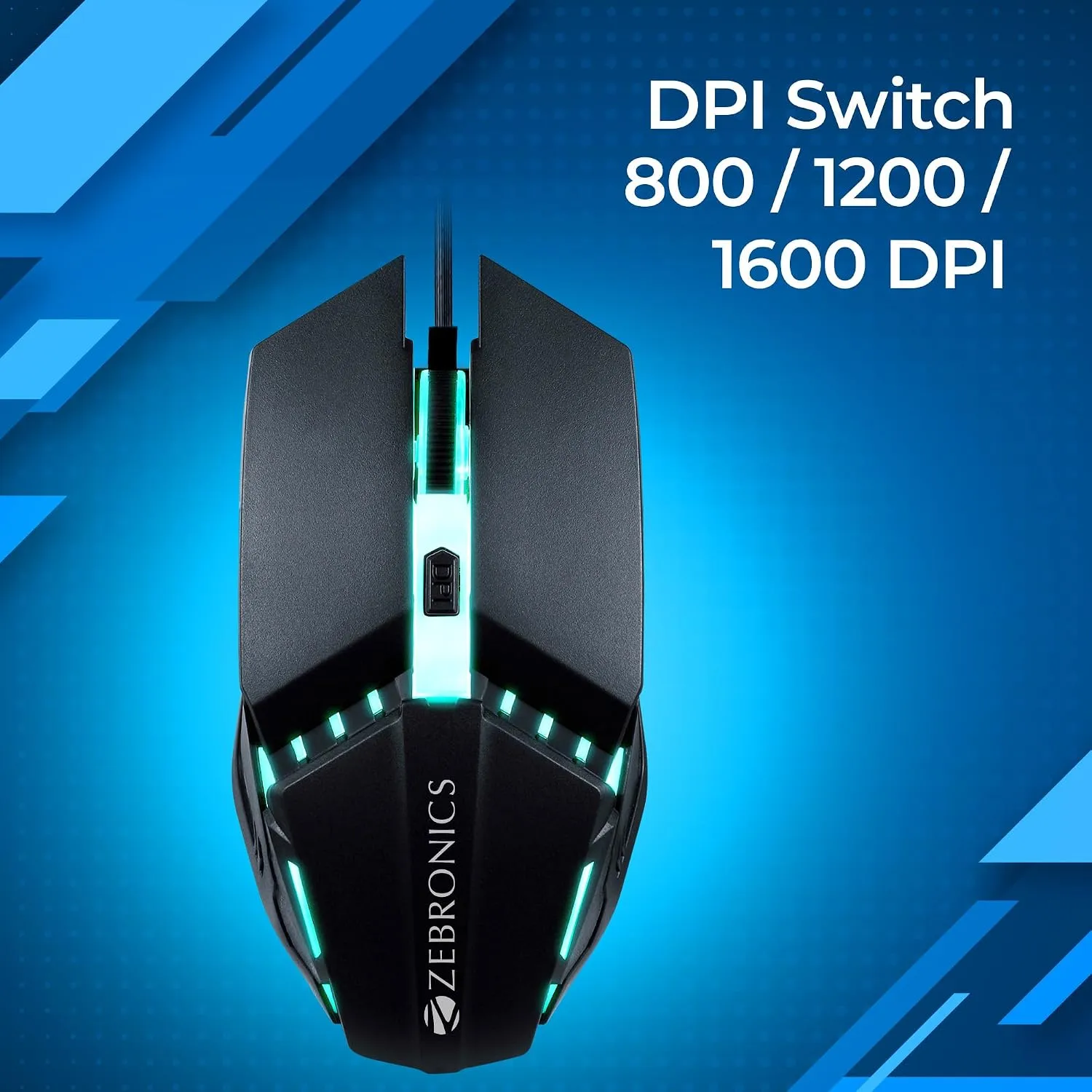 ZEBRONICS PHERO Mouse in Use