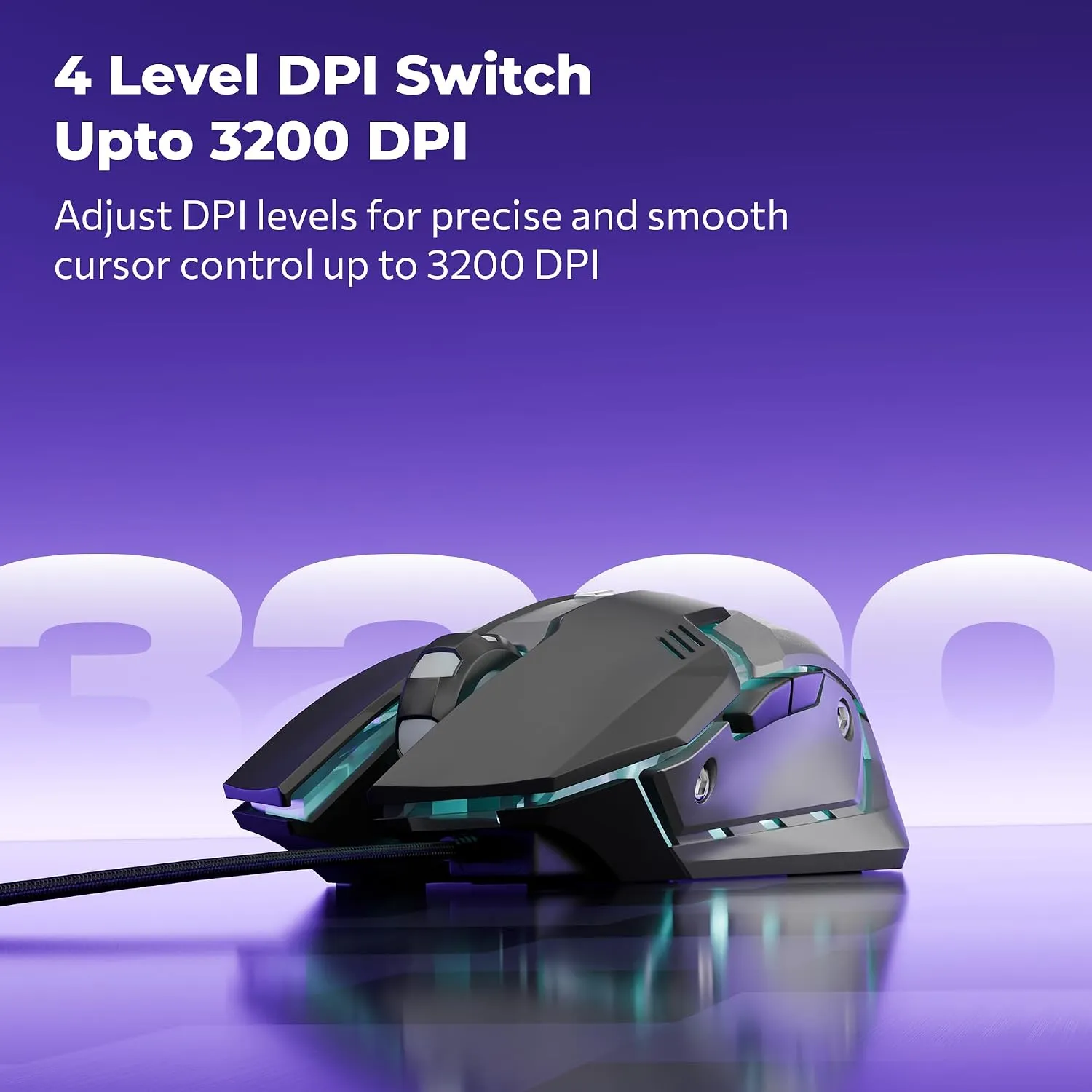 Zebronics Mouse LED Lights