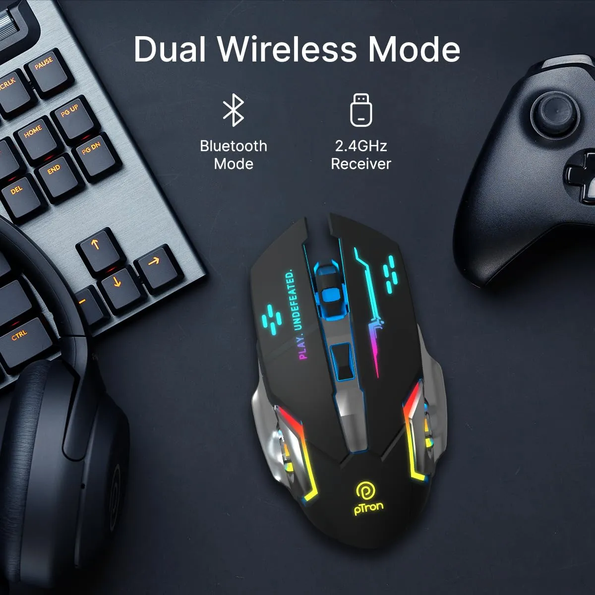 pTron Flick M2 RGB Details