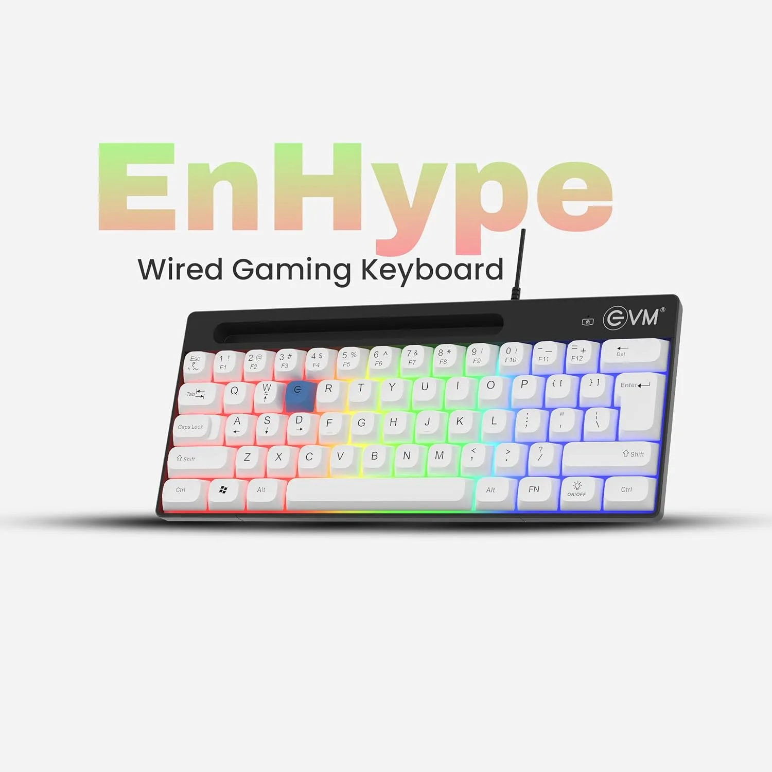 EVM Gaming Keyboard 62 Keys RGB • Image 2