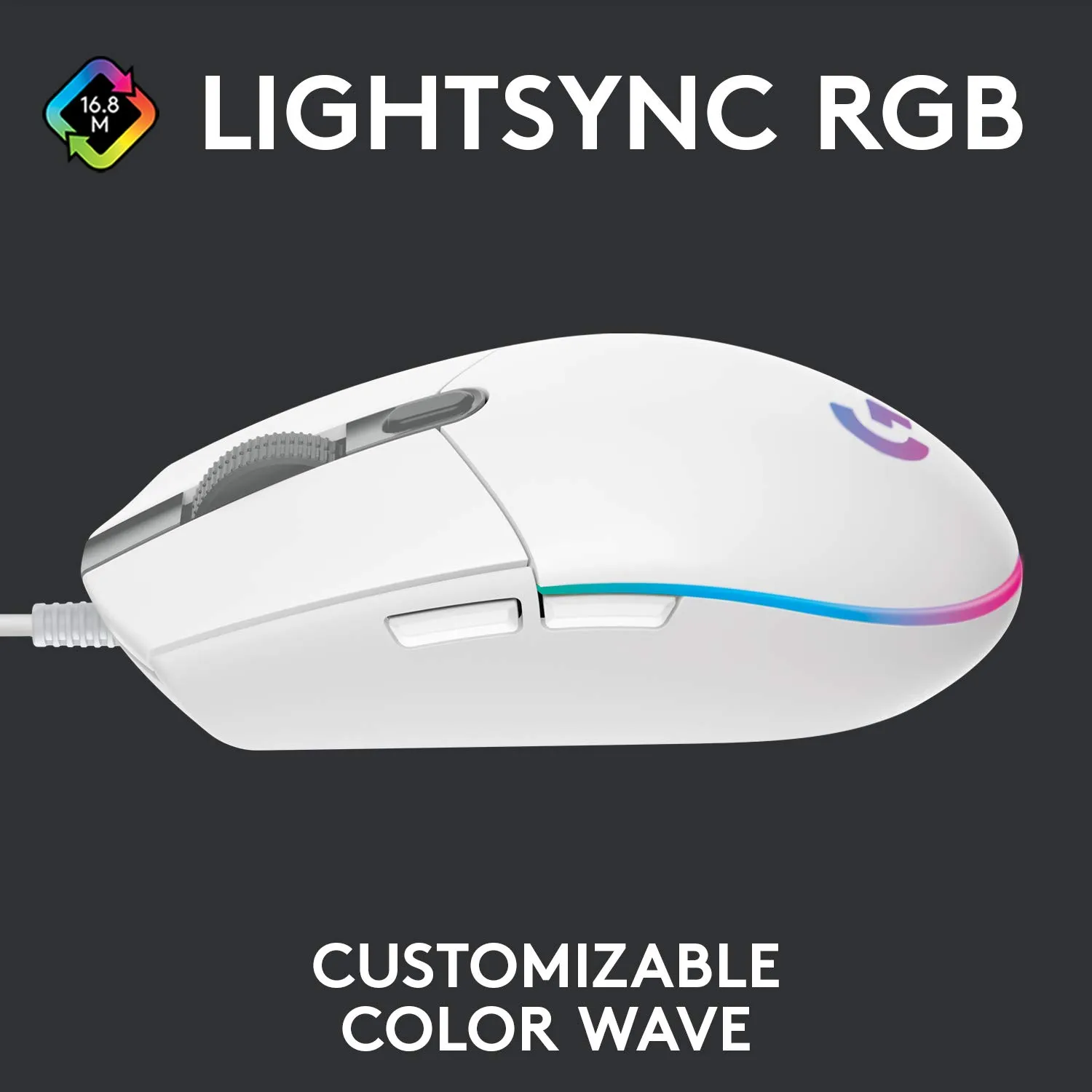 Logitech G102 Light Sync Gaming Mouse • RGB Lighting