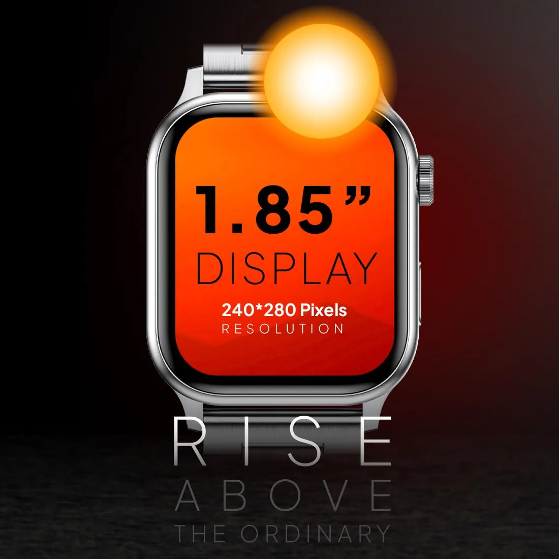 Fire-Boltt Rise Smart Watch Side View