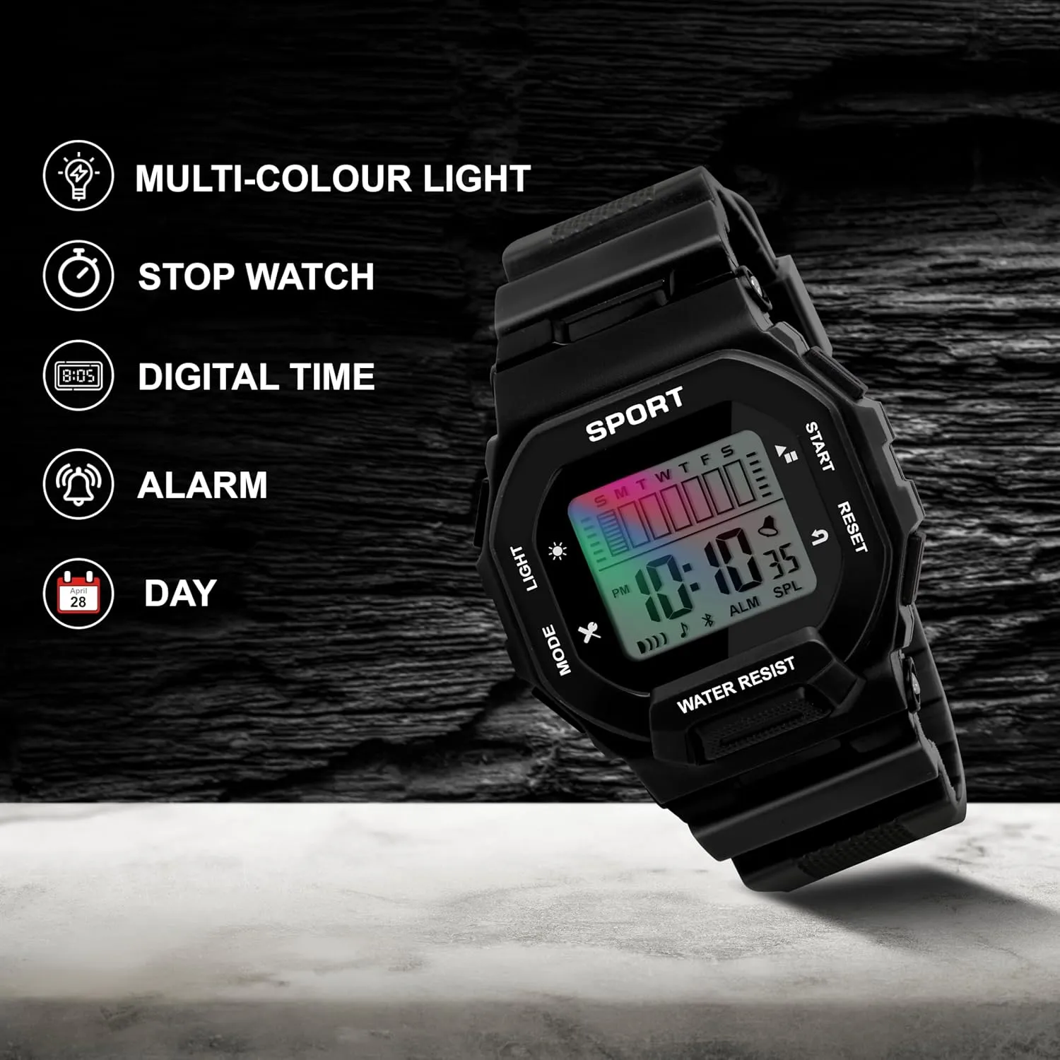 Matrix Sportz Silicone Strap Watch