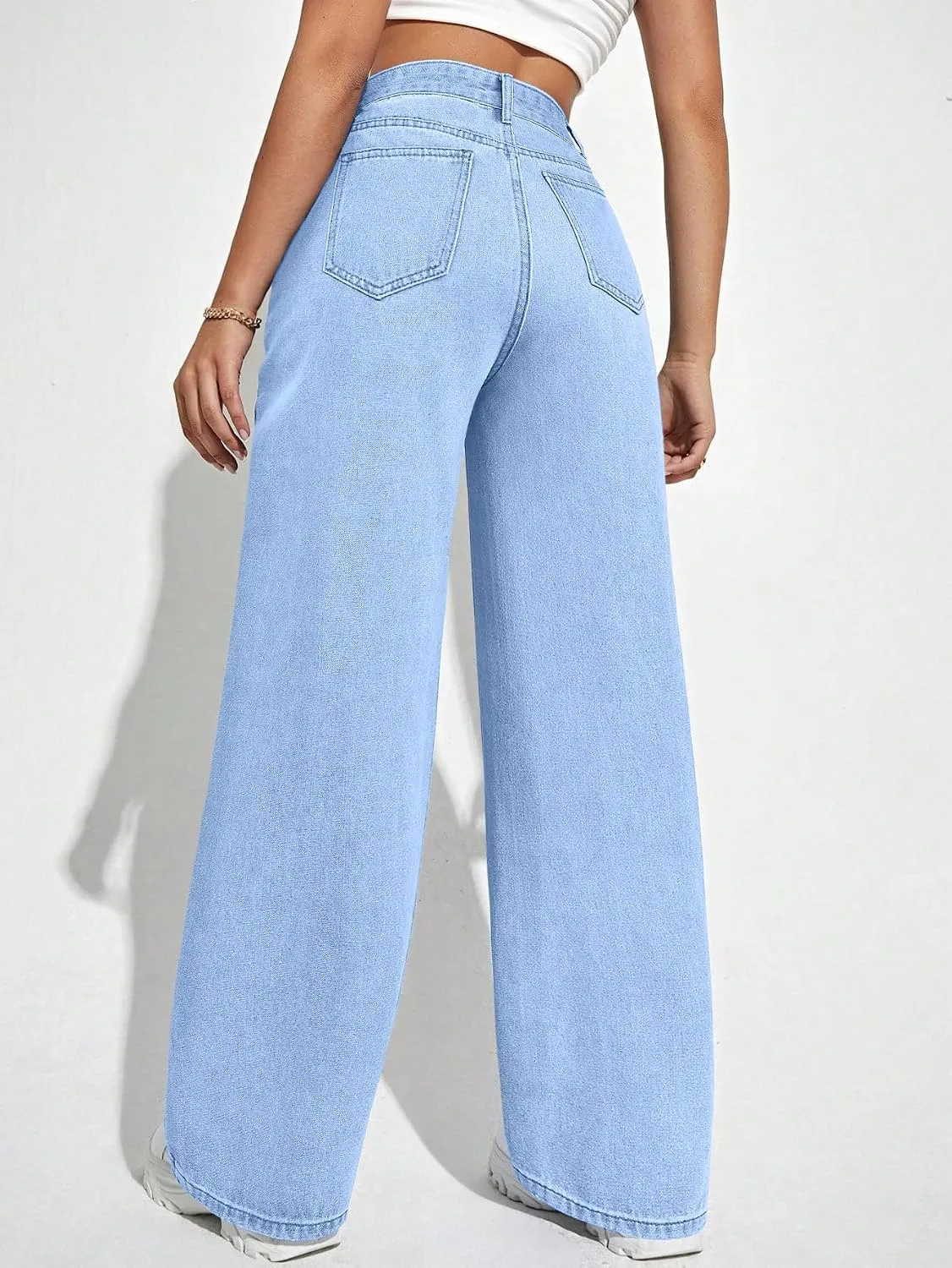 Baggy Jeans for Women Front View