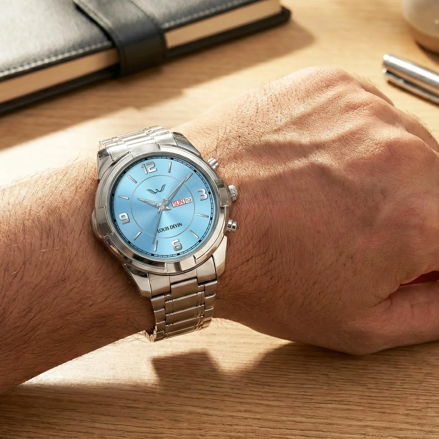 LOUIS DEVIN Stainless Steel Watch Design