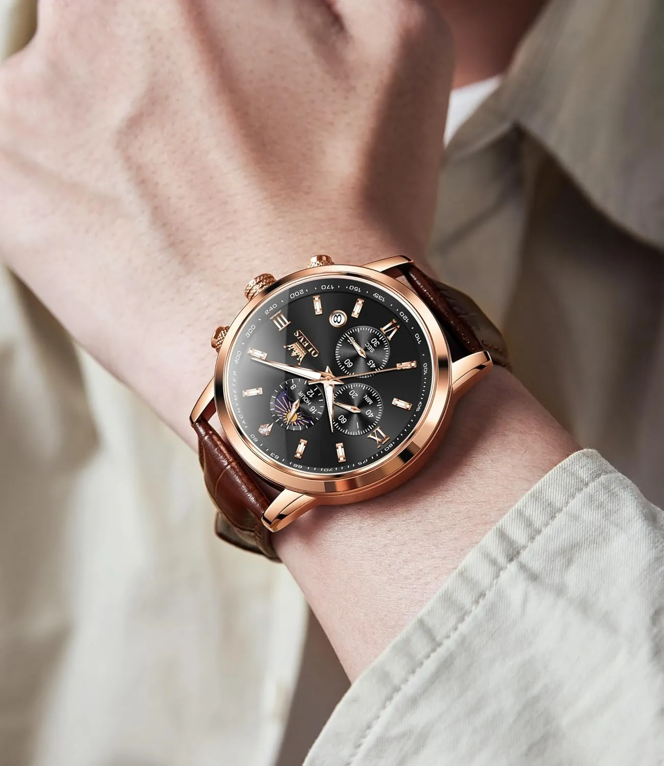 OLEVS Watch Strap and Dial