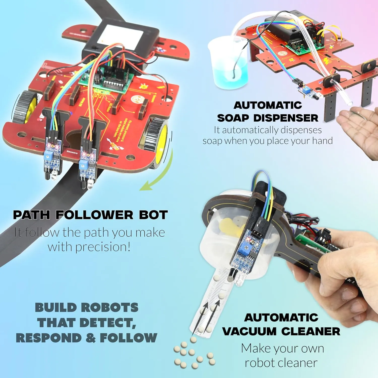 Butterfly EduFields Robotics Kit Components
