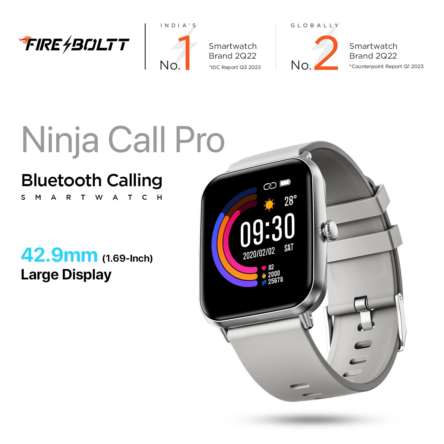 Fire-Boltt Ninja Call Pro Features