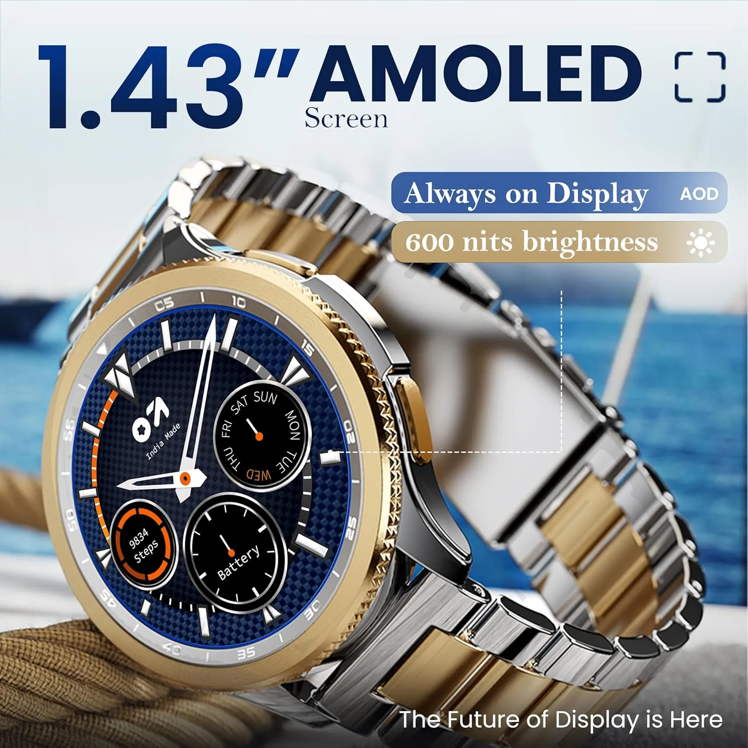 GOBOULT Pyro Smartwatch Features