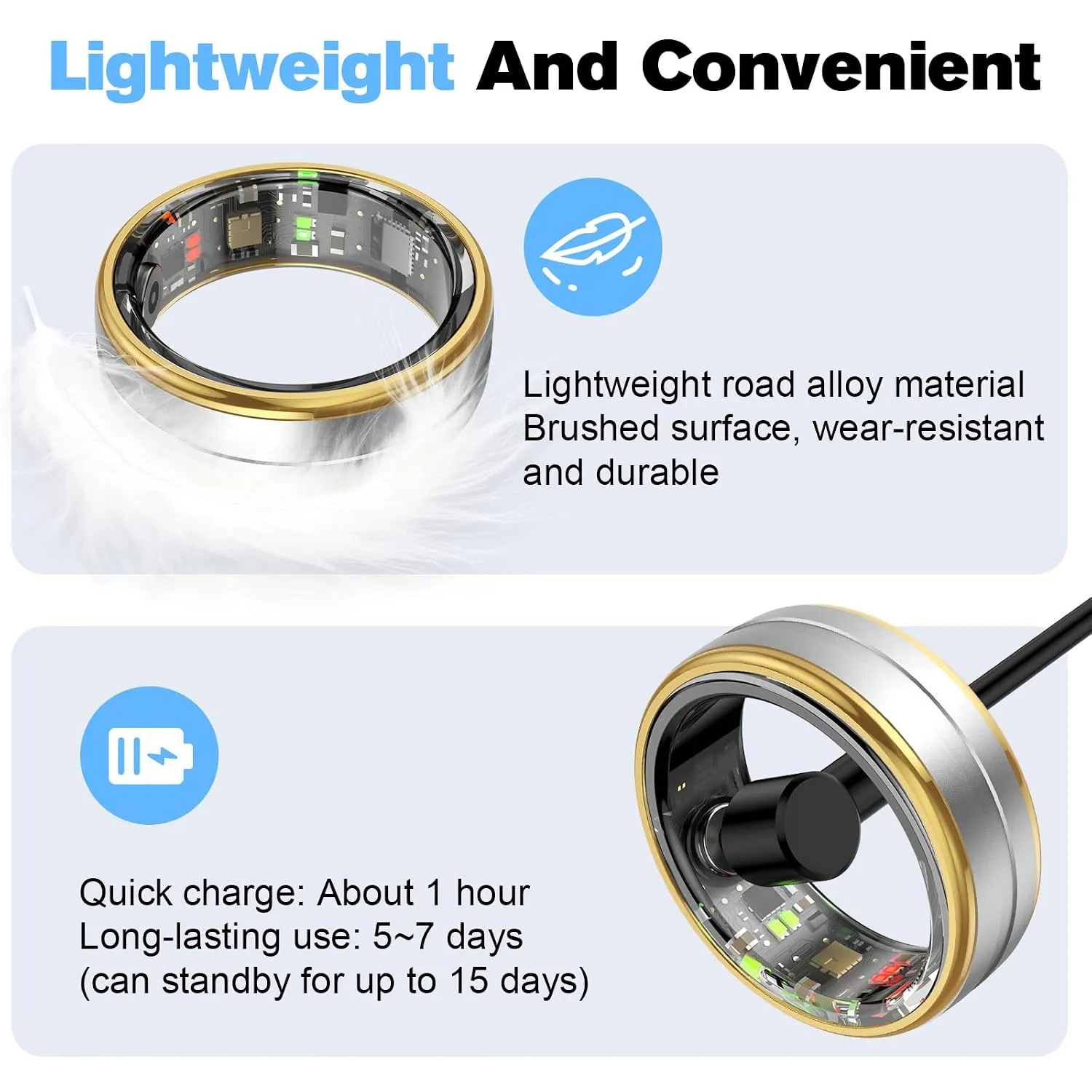 MagLoop Smart Ring<br>• App Interface Screenshot