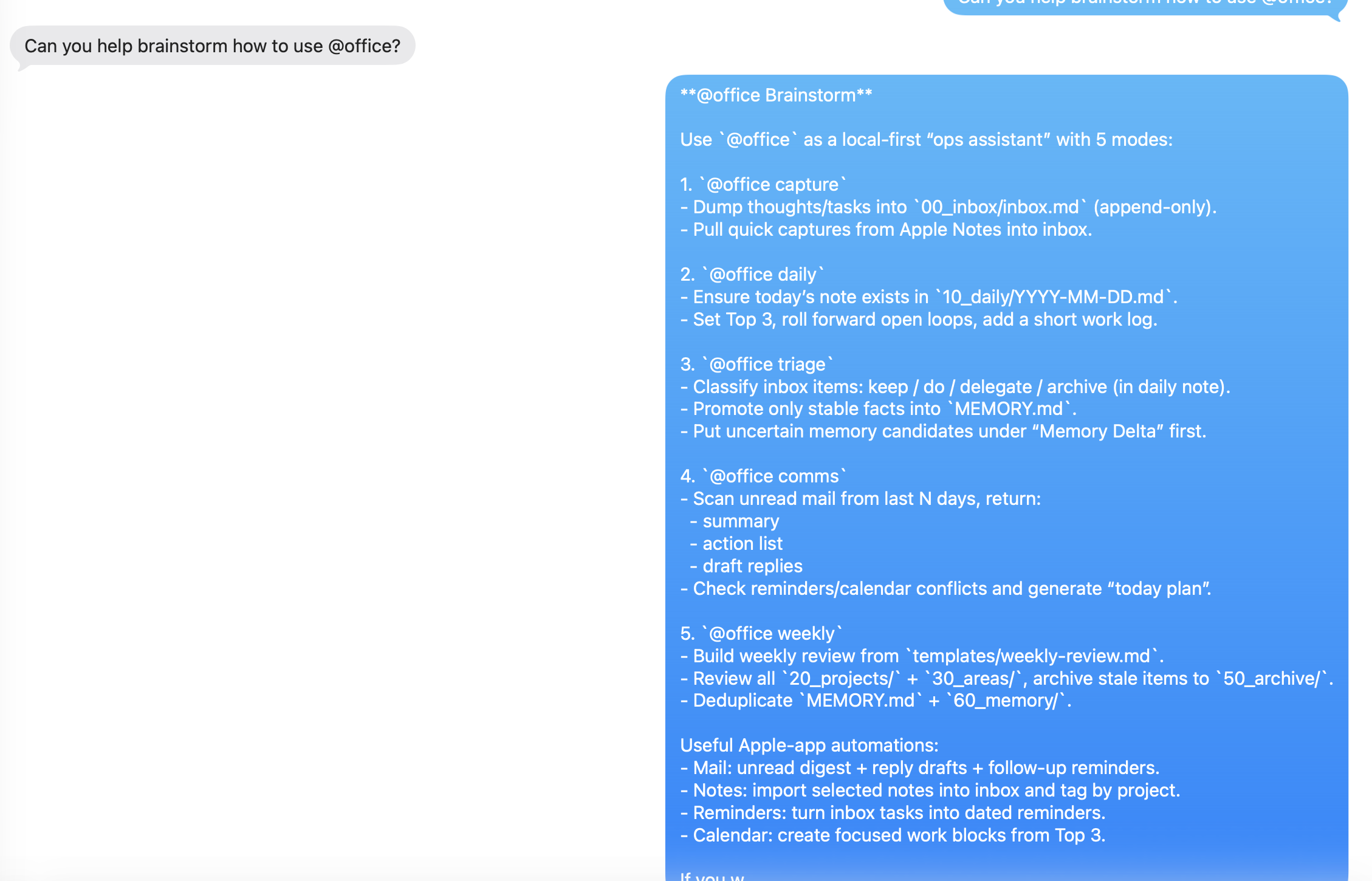 Apple Flow office brainstorm