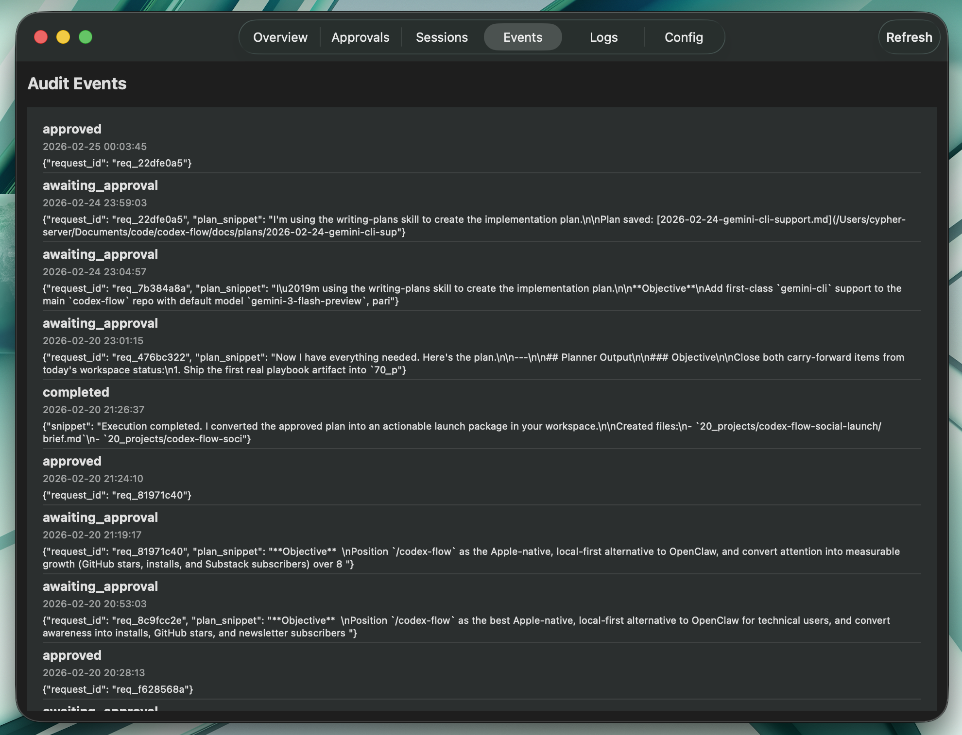 Apple Flow onboarding step 2