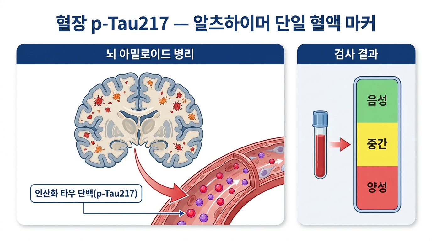 p-Tau217 (알츠하이머 단일 혈액마커)