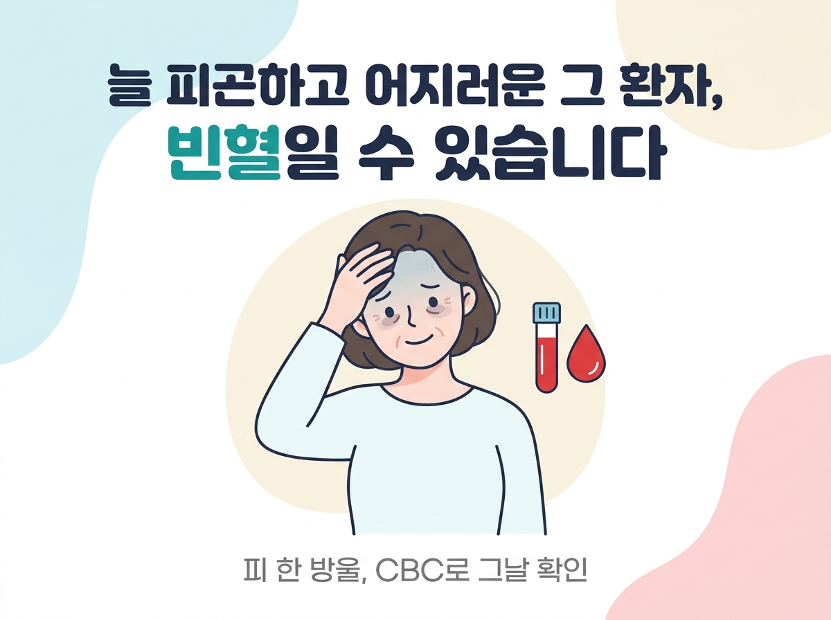 빈혈 — 성인 여성 7명 중 1명, 남성의 4배