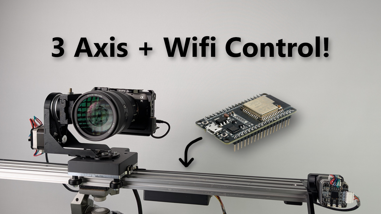 Creator thumbnail showing the three-axis camera slider