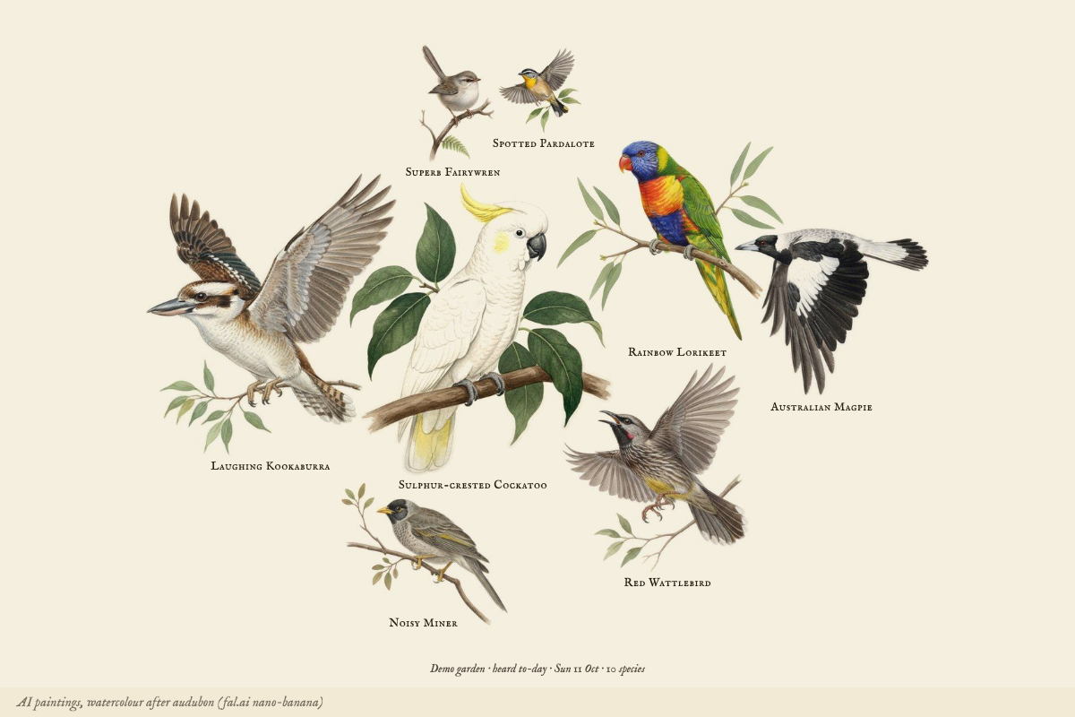 Preview of Backyard Birds