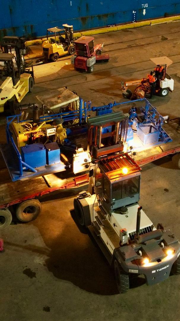 Heavy machinery operations