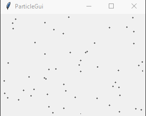 Particles window example
