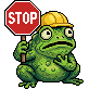 Hi! I'm bumpy! bumpy-frog