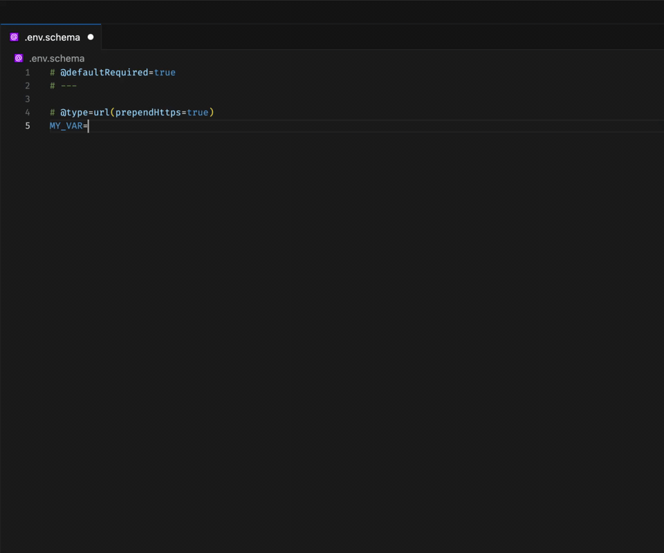 @env-spec inline validation