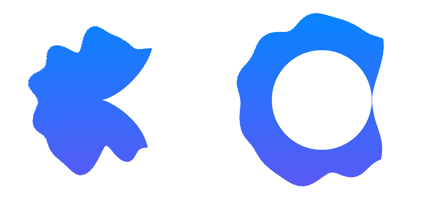 Circular and ring renderers