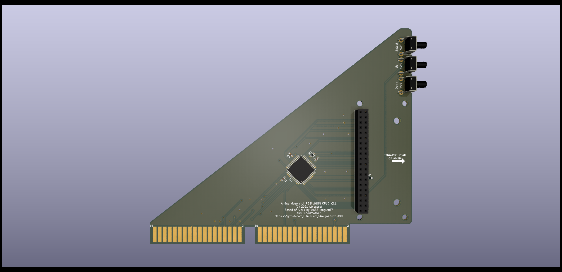 Amiga 2000 CPLD Slot