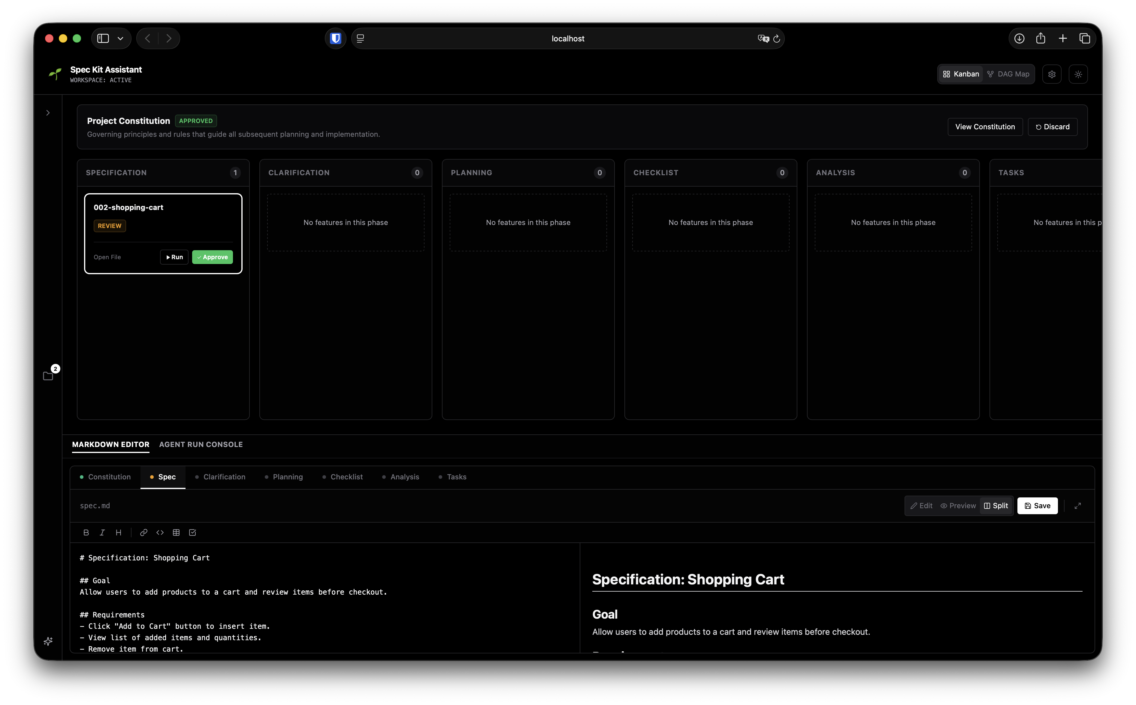 Kanban Board View