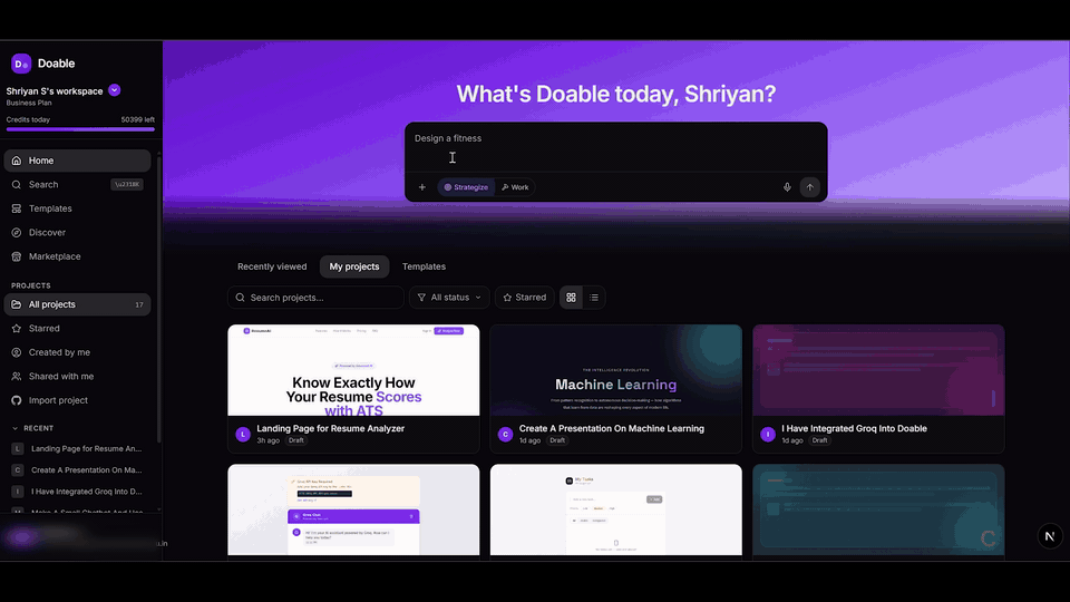 Doable in action