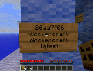 本の虫 Minecraftクライアントからdockerの管理ができるminecraftサーバー Dockercraft