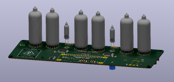 Nixieclock, from the project README