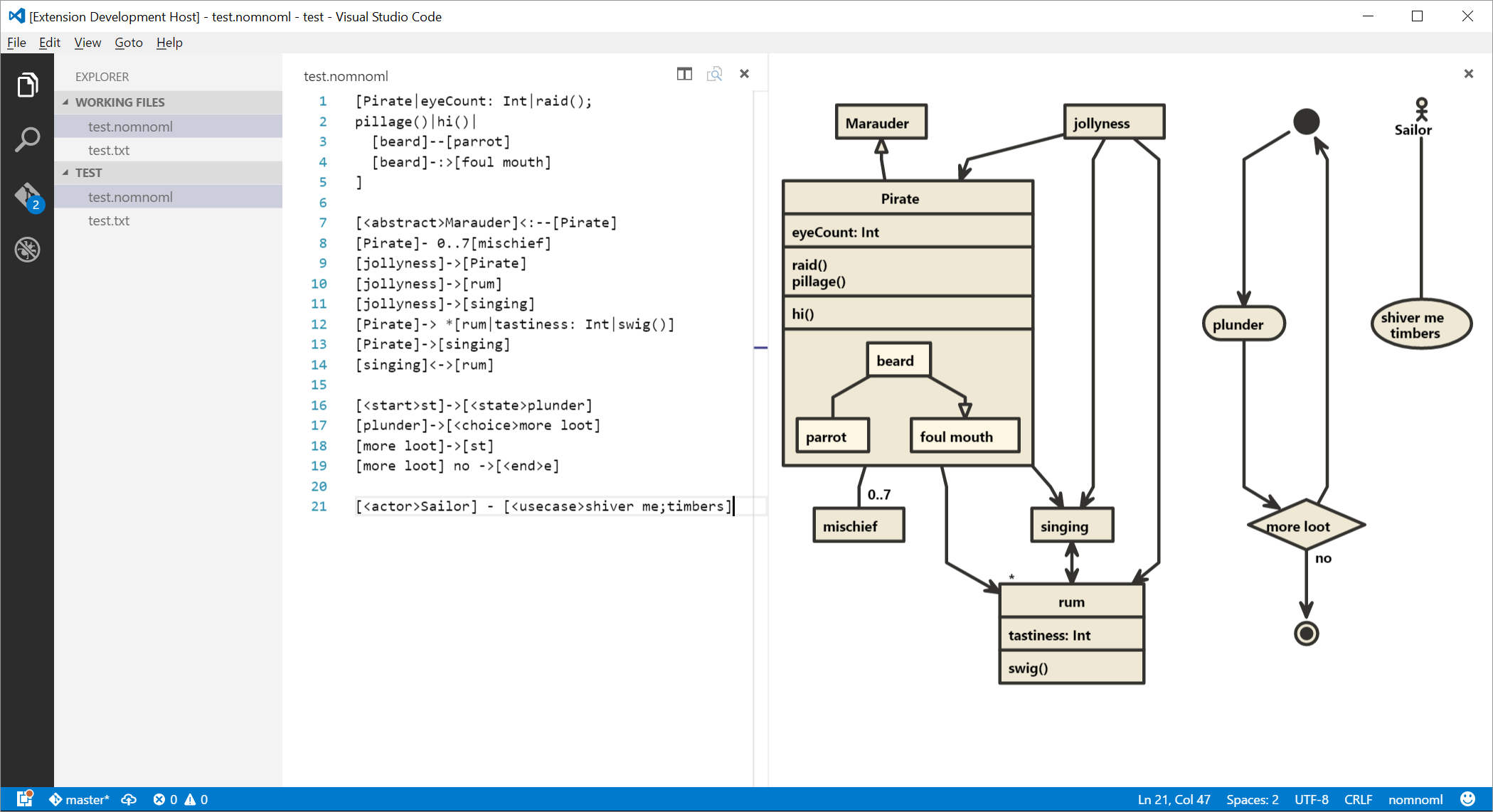 Диаграмма классов visual studio code