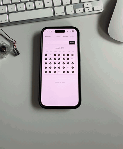Hermes Link Curator dashboard running on iPhone