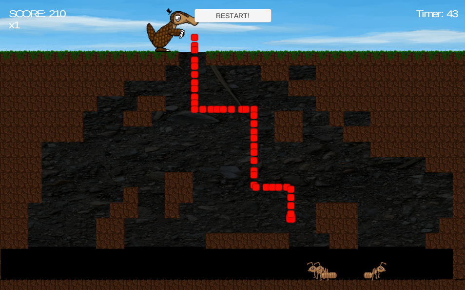 Screenshot of Pangolin Dinner