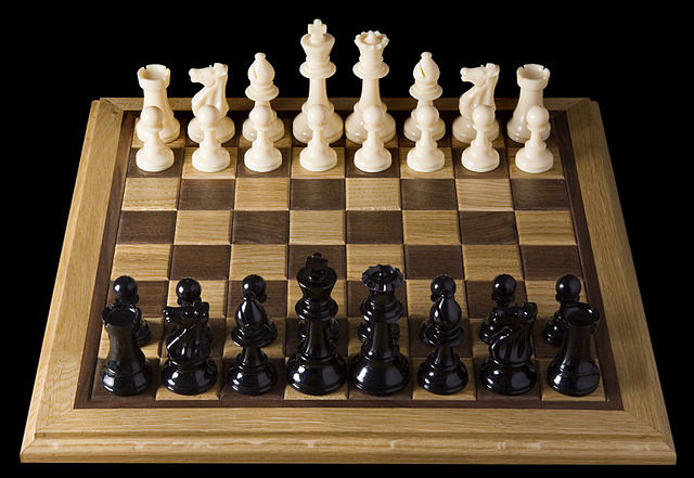 Opening chess position from black side by MichaelMaggs