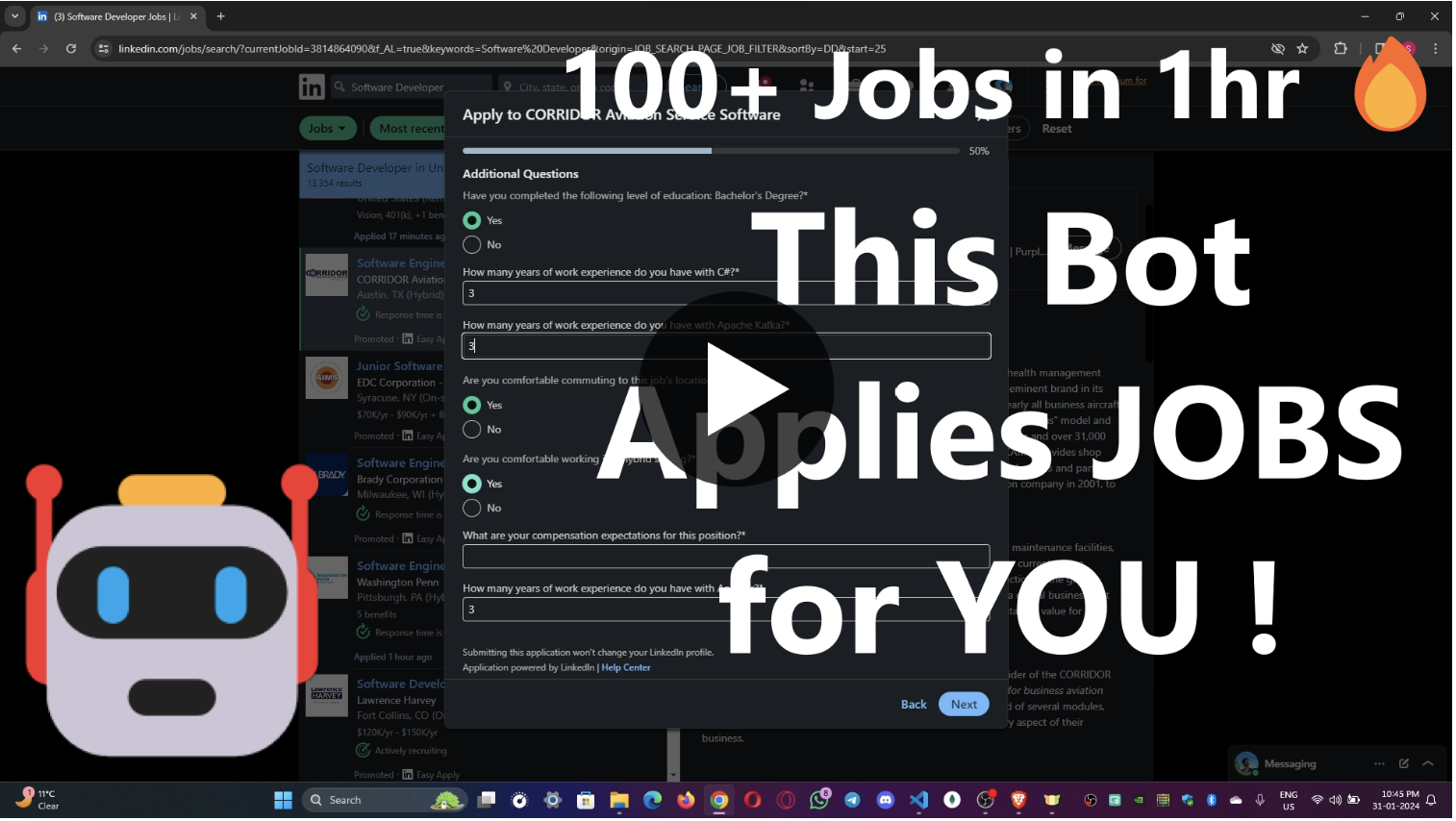Auto_job_applier_linkedIn example