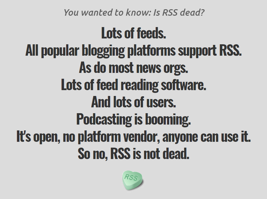 ALL about RSS