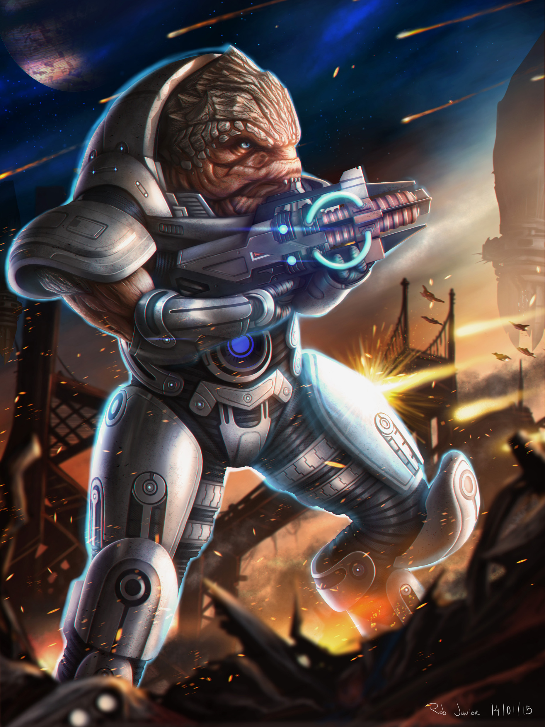 Krogan on Tuchanka