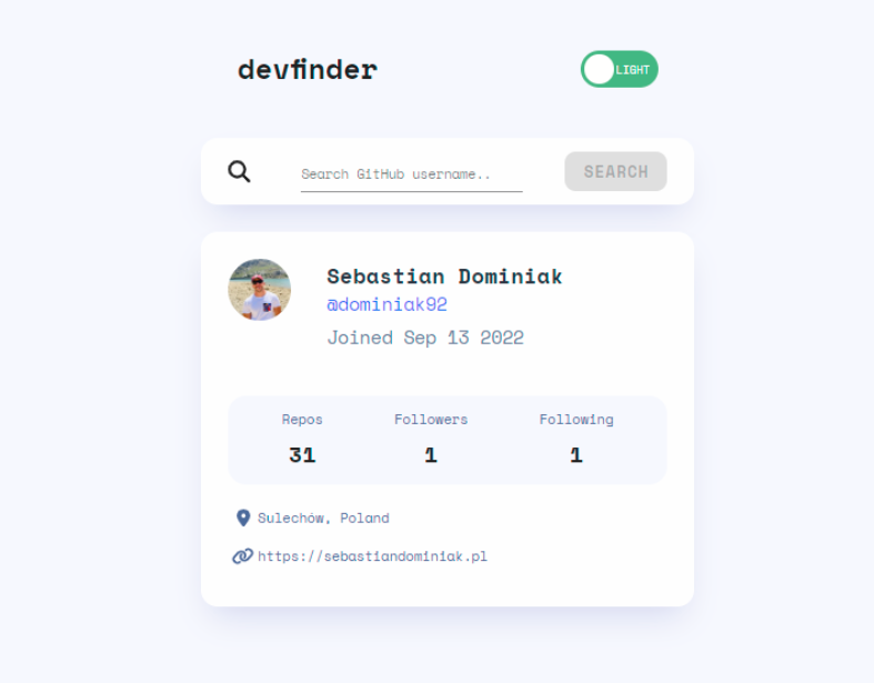 GitHub - dominiak92/github-user-search-app-vue-practice