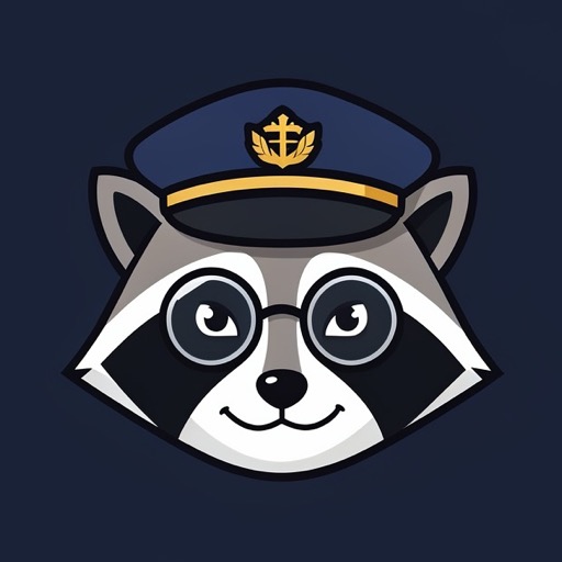 Jev Router, the smug switchman raccoon