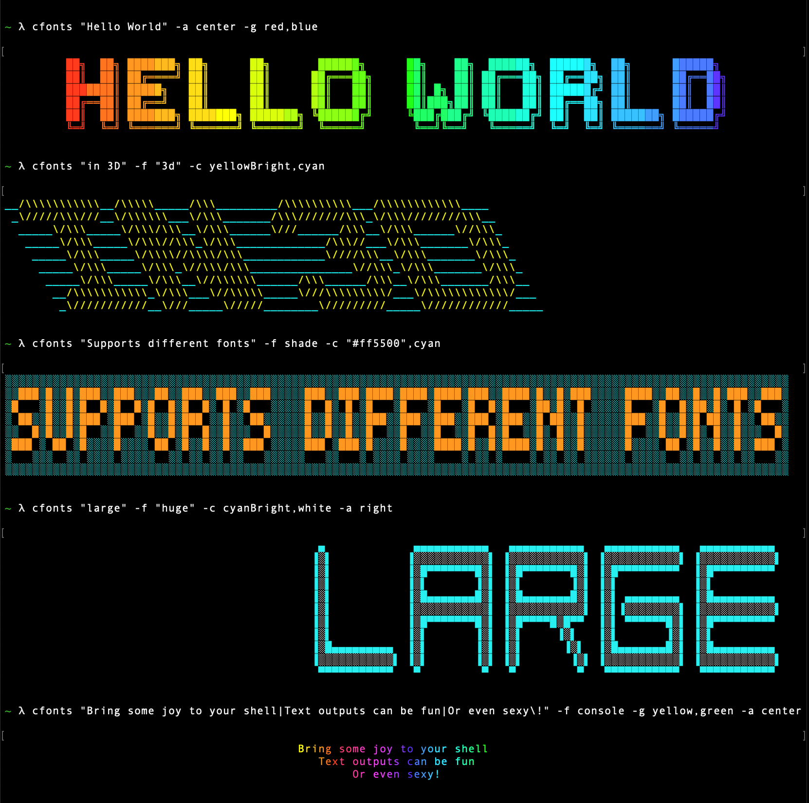 cfonts